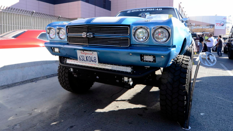 Illustration for article titled This Monster 4x4 Is A Terrible Waste Of A 1970 Chevrolet Chevelle